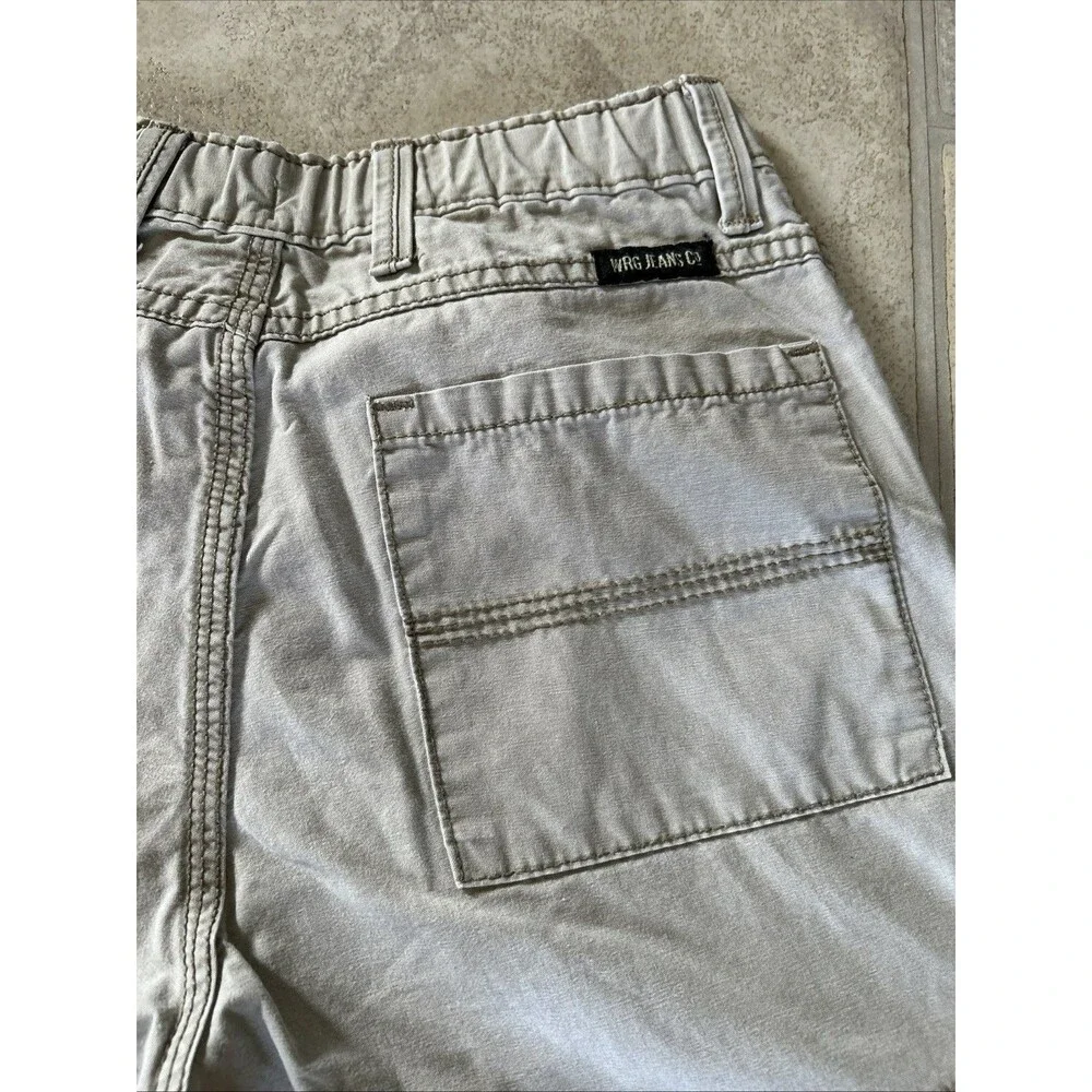 Wrangler Shorts Boys Size 14 Cargo Adjustable Waist